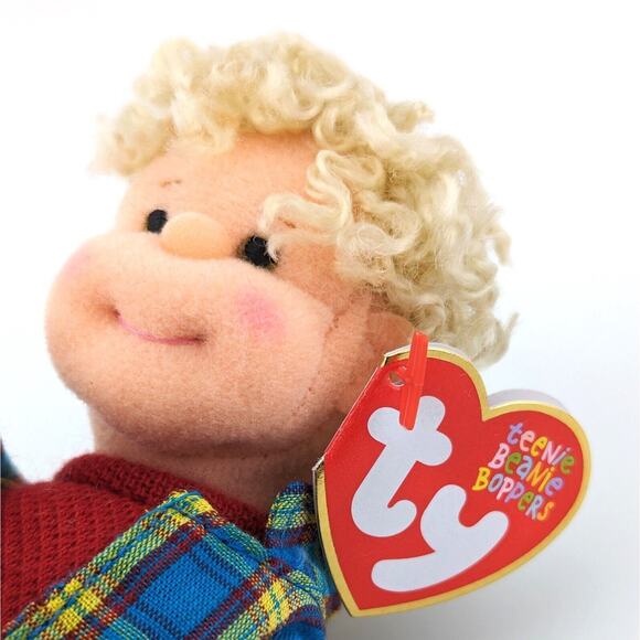 VTG Ty Rugged Rusty Teenie Beanie Bopper 8" Retired New Old Stock Original Tag - Picture 2 of 7